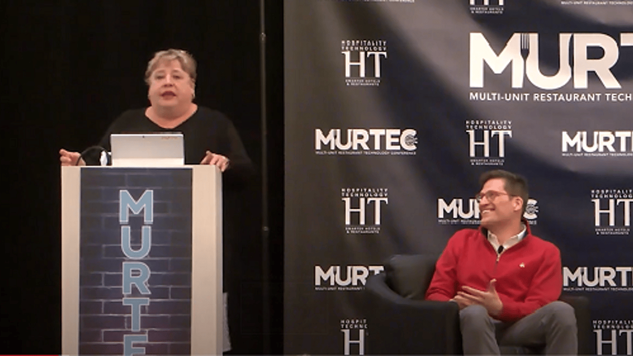 UNO's Regina Jerome at MURTEC podium