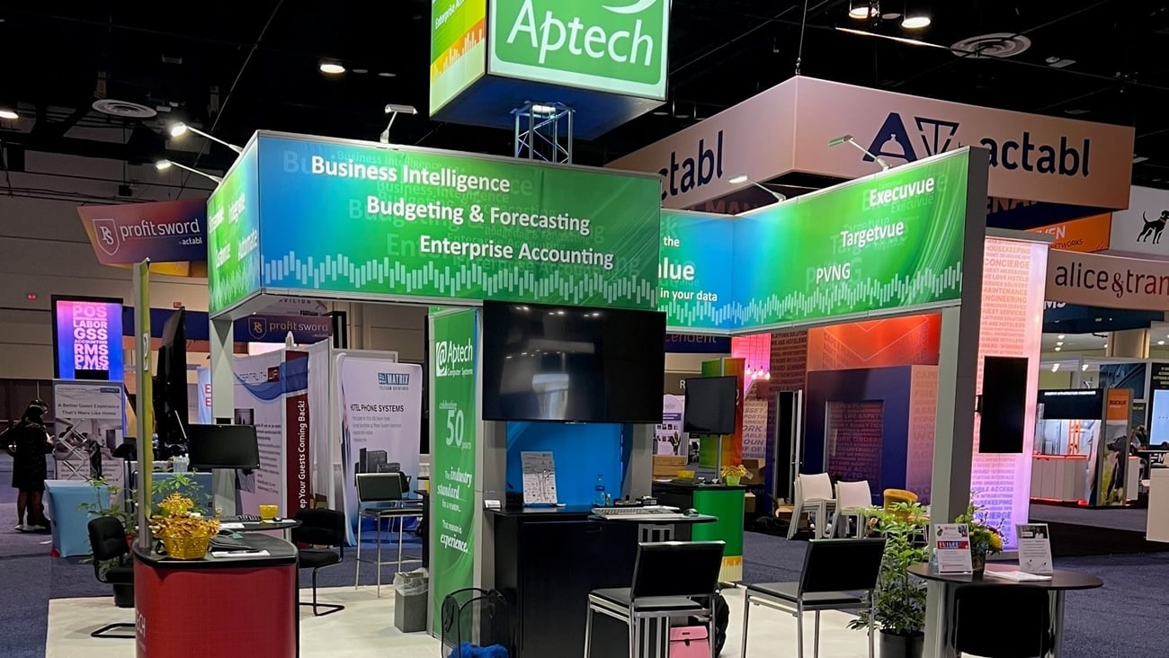 Aptech Booth at HITEC