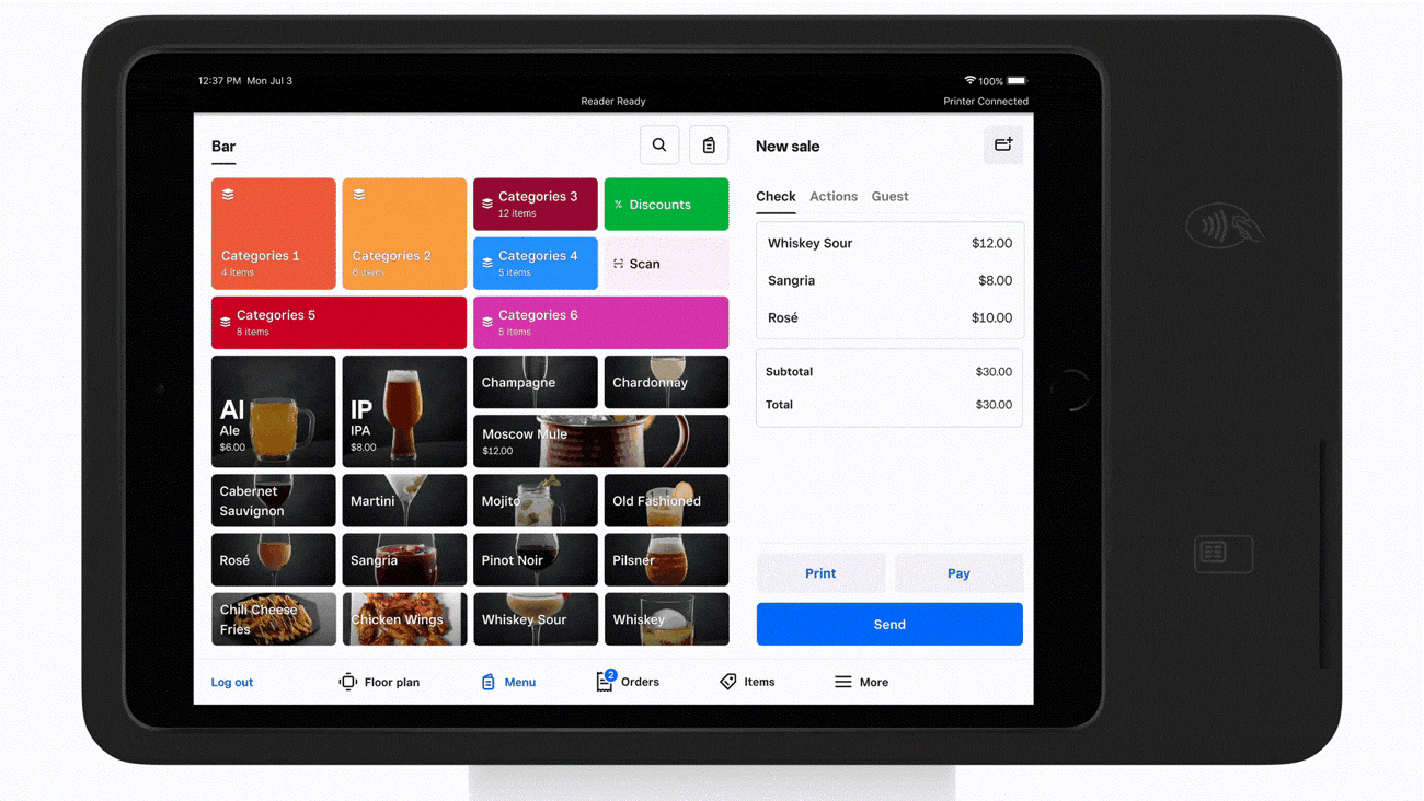 Square pos tablet