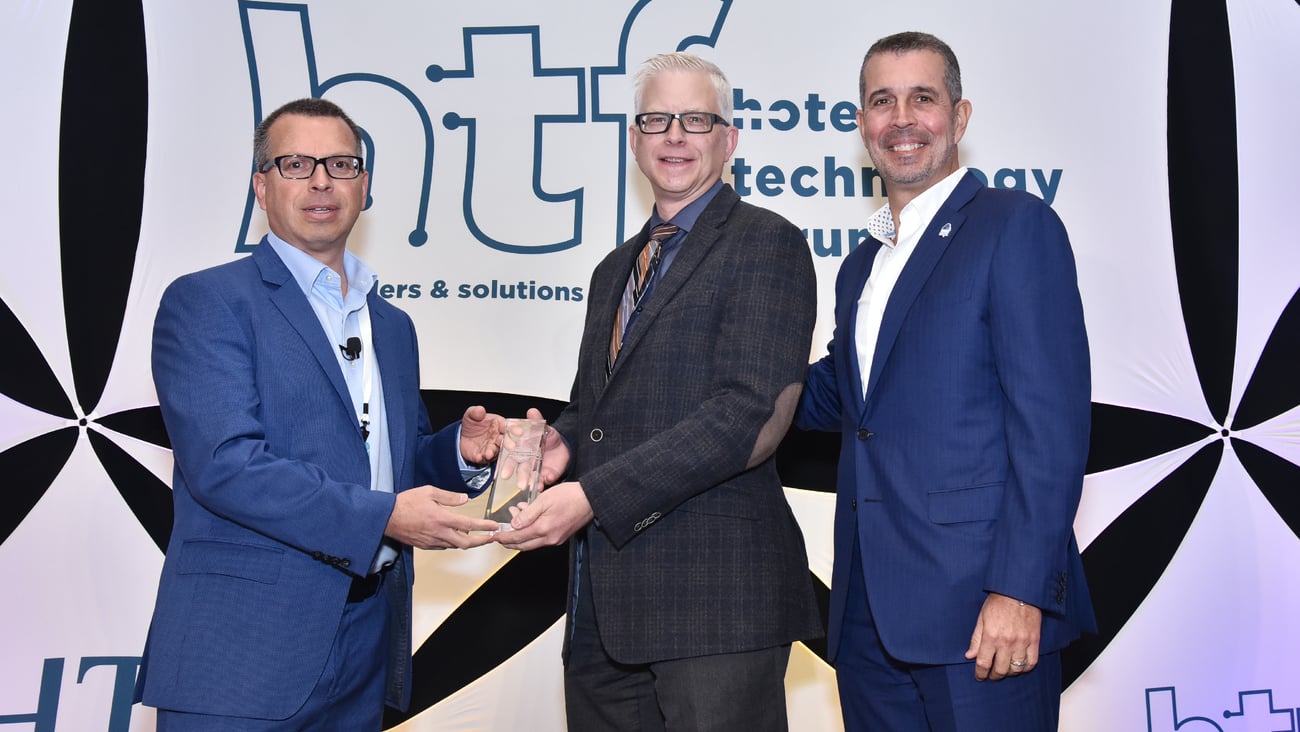 Nemacolin, Hapi accept 2024 Visionary Award during HTF 2024