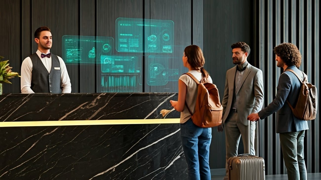 hotel staff use AI to know guests better