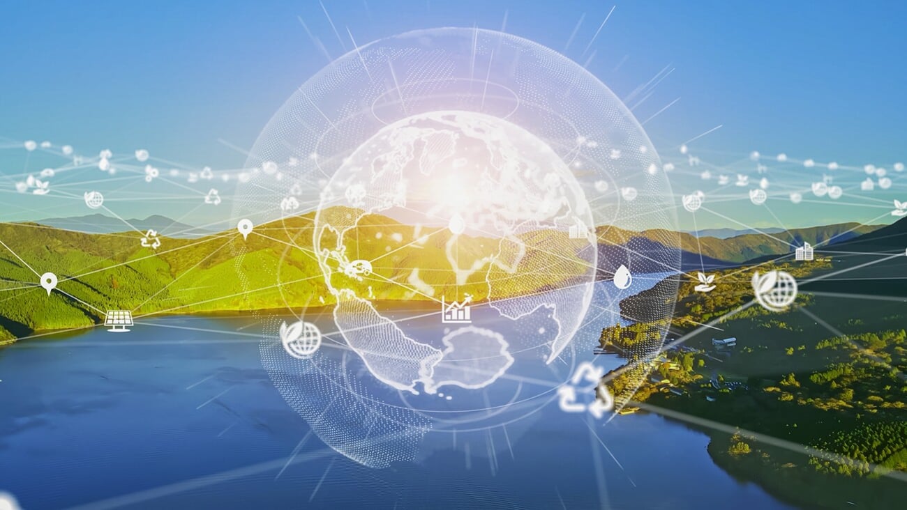 Environmental technology concept. Sustainable development goals. SDGs.; Shutterstock ID 2116722692