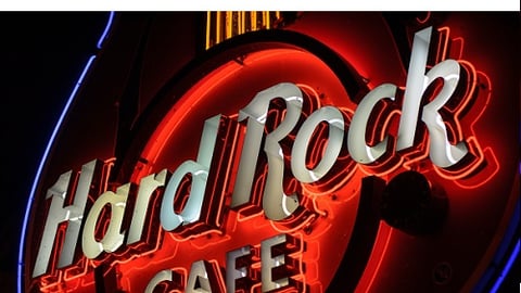 hard rock cafe sign