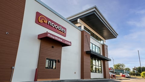 Noodles drive thru in Wisconsin