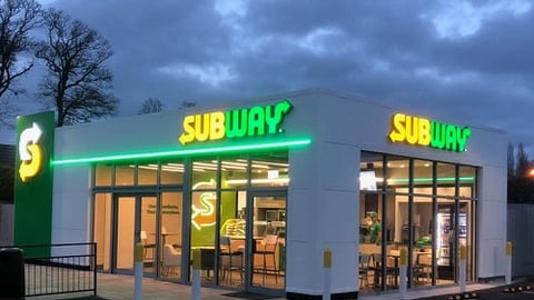 a sign above a store