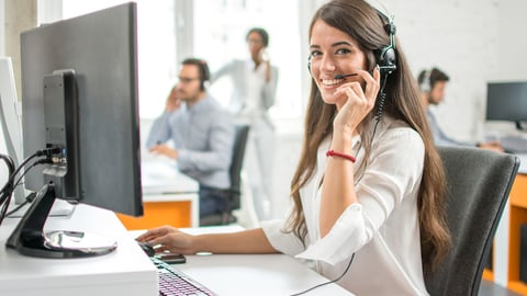 a woman talking on a cell phone