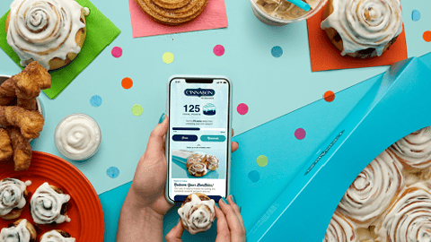 cinnamon buns app loyalty Cinnabon