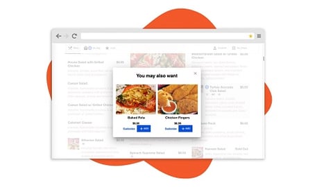 online menu on Zuppler