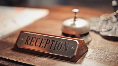 a close up of a wooden table