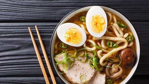 a bowl of food on a plate