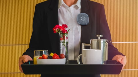 relay room service attendant