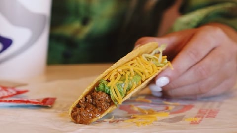 taco bell crunchy taco