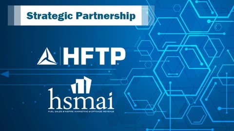 hptp logo and hsmai logo on blue background