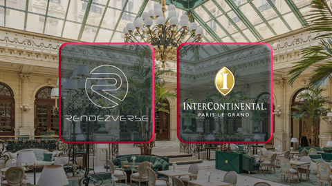  InterContinental Paris le Grand and  RendezVerse logo