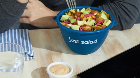 just food resuable salad bowl