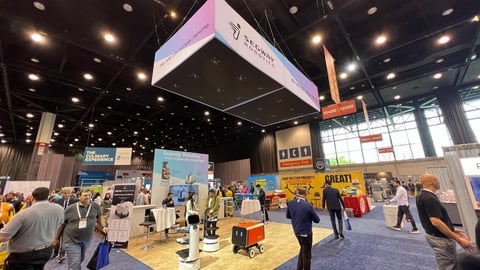 Segway Robotics booth at the NRA show