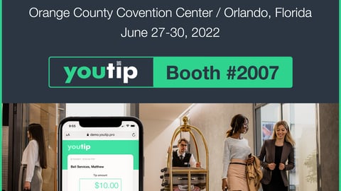 youtip booth at hitec