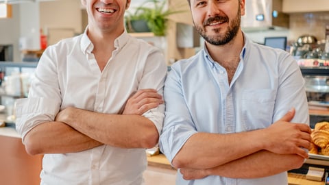 Vita Mojo Vita Co-Founders Nick Popovici (left) and Stefan Catoiu