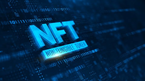 image of the word: NFT