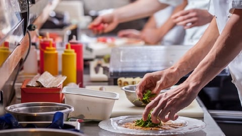 chefs in kitchen