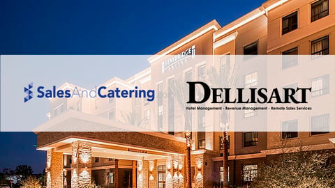 sales and catering logo and dellisart logo