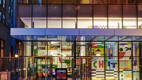 CitizenM Chicago Entrance