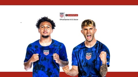 World Cup Team USA promo at Chipotle