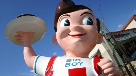 Big Boy restaurant mascot