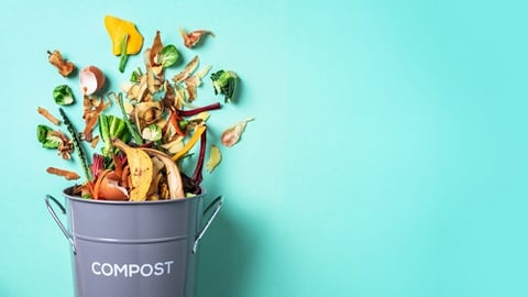 food waste compost