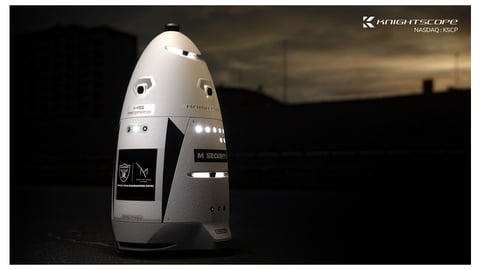 K5 Autonomous Security Robot from Knightscape