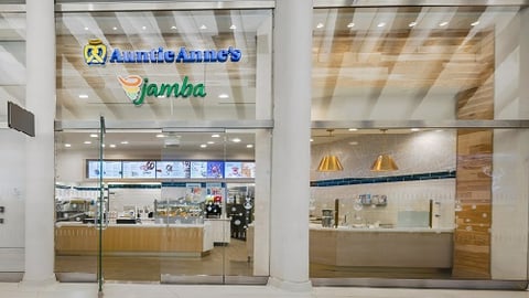 Foucs Brand dual branded Jamba Juice and Auntie Annes