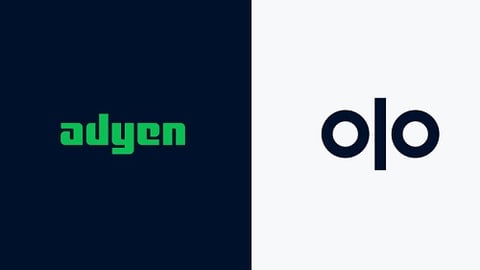 adyen and olo logos