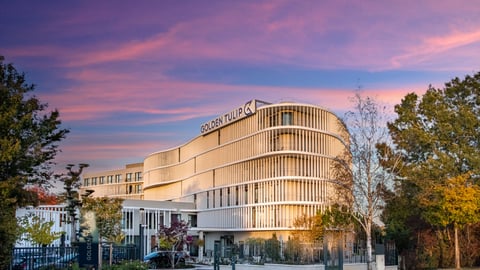 exterior image of a french hotel