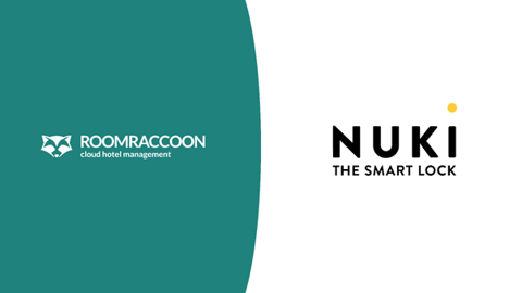 RoomRaccoon and Nuki logos