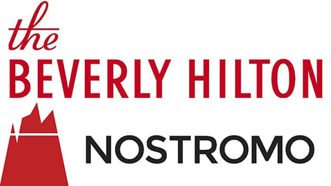 the beverly hilton and nostromo logo