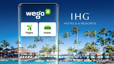 Wego and IHG logos