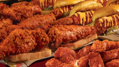 Daves Hot Chicken catering
