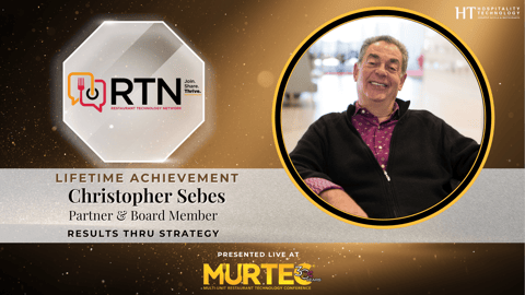 Christopher Sebes MURTEC Lifetime Achievement Award