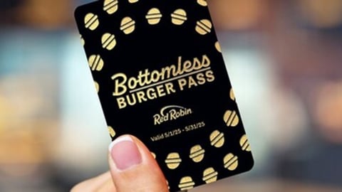 red robin burger pass