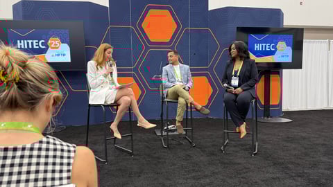 HITEC 2025 panel discussion sponsored by Comcast with IHG and White Elephant Resorts