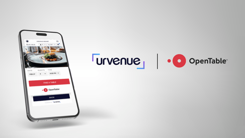 UrVenue and OpenTable logos