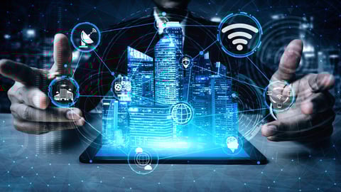 5G Communication Technology Wireless Internet Network for Global Business Growth, Social Media, Digital E-commerce and Entertainment Home Use.; Shutterstock ID 1563192715