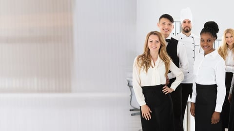 Group Of Confident Multi Ethnic Restaurant Staff; Shutterstock ID 2166435039