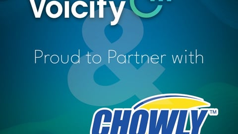 voicify and chowly logos