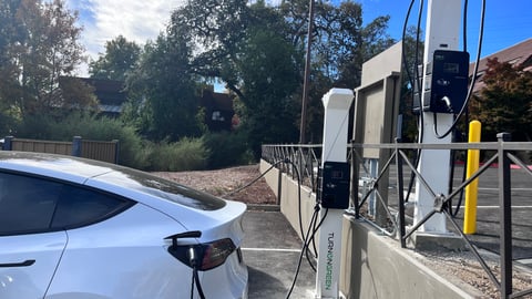 TurnOnGreen electric vehicle charging station