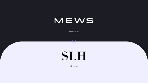 MEWS logo and SLH logo