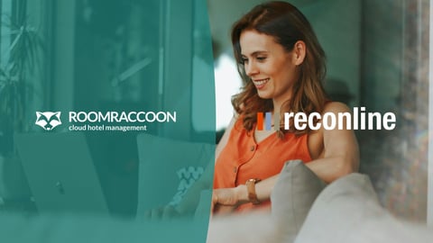 RoomRaccoon and Reconline logos