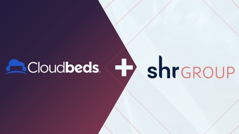 SHR and CloudBeds logos