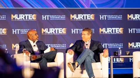 Zerrick Pearson, CIO, Five Guys and Fire & Vine Hospitality CEO Chad Mackay 