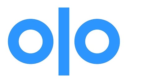 Olo Inc. logo blue